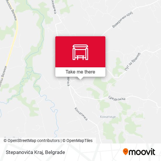 Stepanovića Kraj map