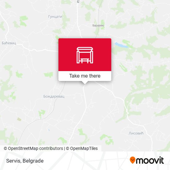 Servis map