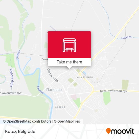 Kotež map