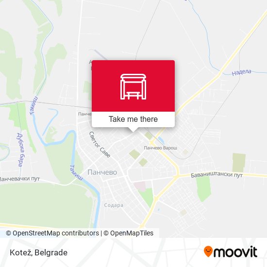 Kotež map