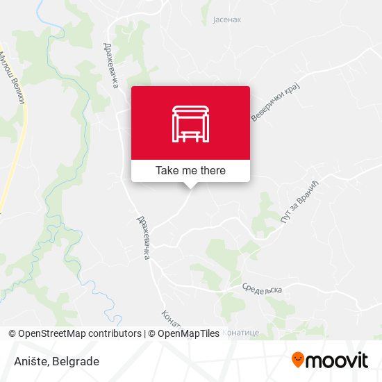 Anište map