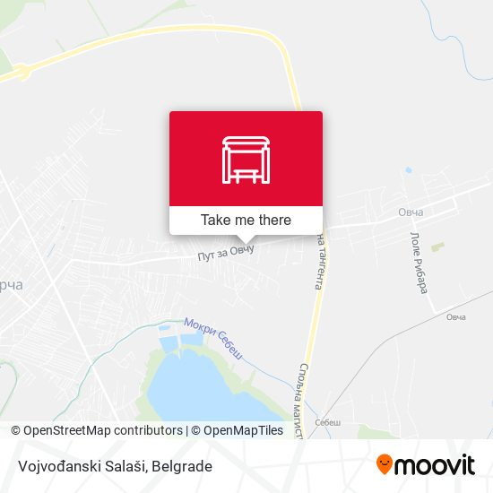 Vojvođanski Salaši map