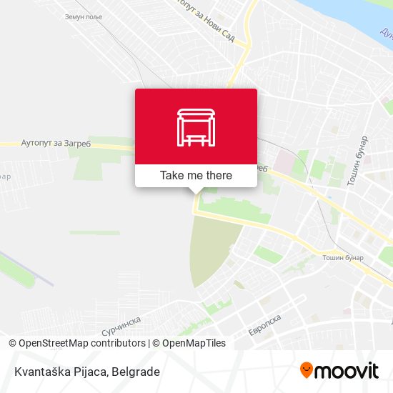 Kvantaška Pijaca map