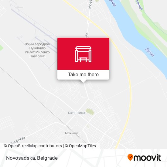 Novosadska map