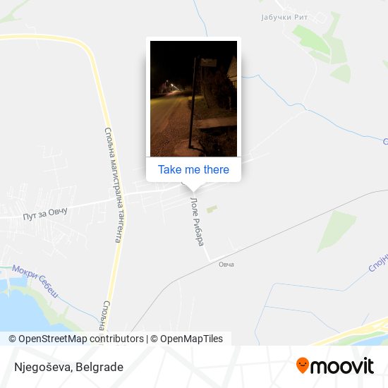 Njegoševa map