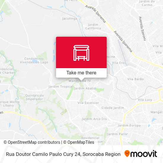 Rua Doutor Camilo Paulo Cury 24 map