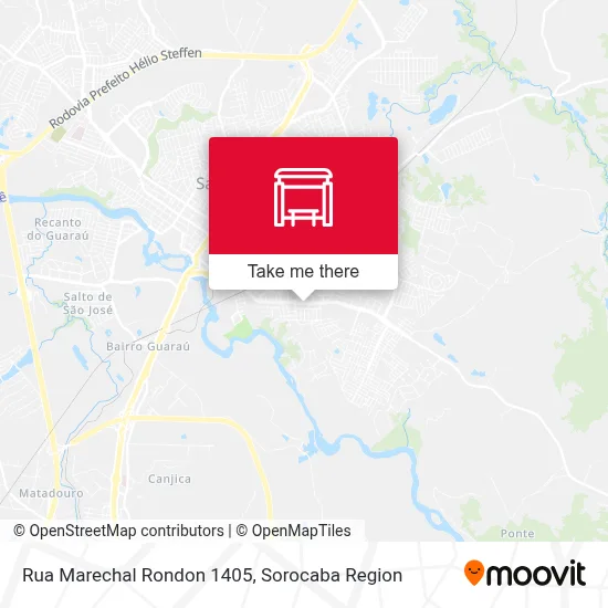 Rua Marechal Rondon 1405 map