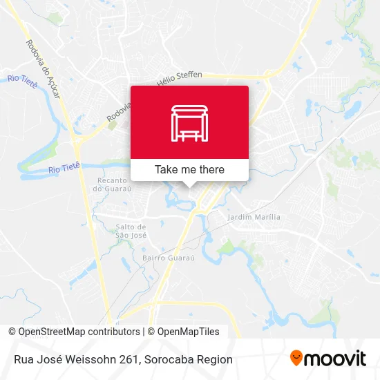 Rua José Weissohn 261 map
