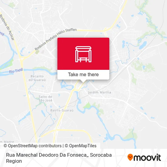 Rua Marechal Deodoro Da Fonseca, map