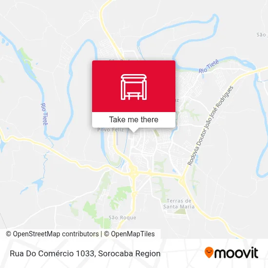 Rua Do Comércio 1033 map