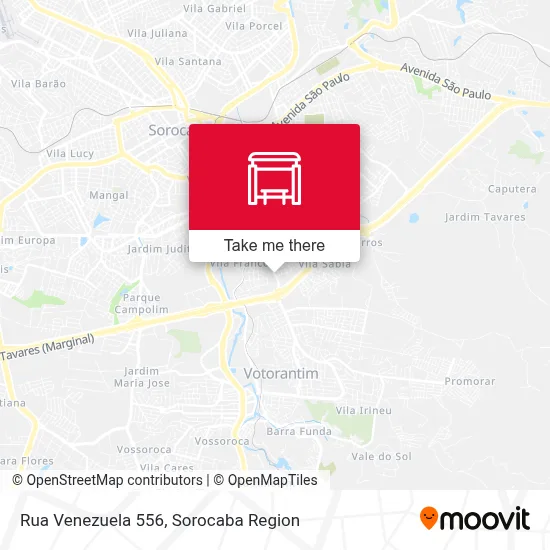 Rua Venezuela 556 map