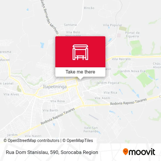 Rua Dom Stanislau, 590 map