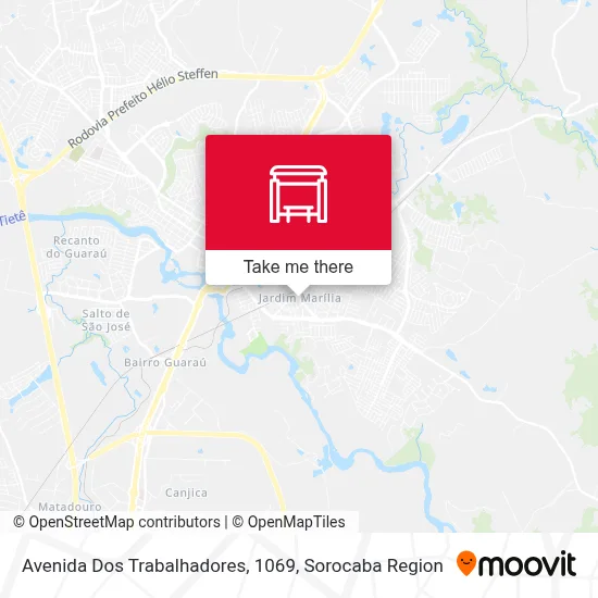 Avenida Dos Trabalhadores, 1069 map