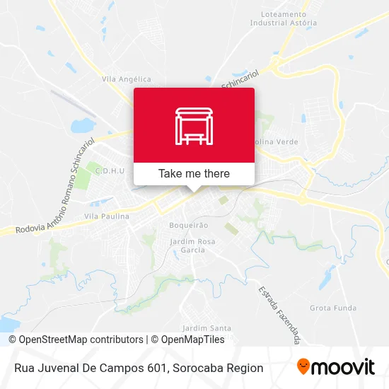Rua Juvenal De Campos 601 map