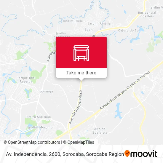 Av. Independência, 2600, Sorocaba map