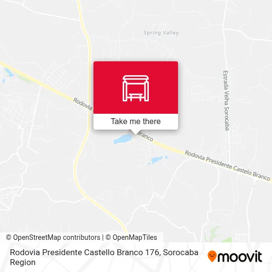 Rodovia Presidente Castello Branco 176 map