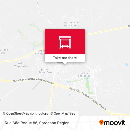 Rua São Roque 86 map
