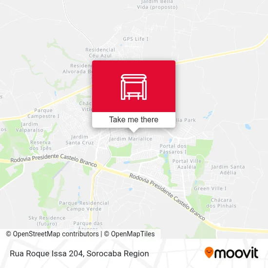 Rua Roque Issa 204 map