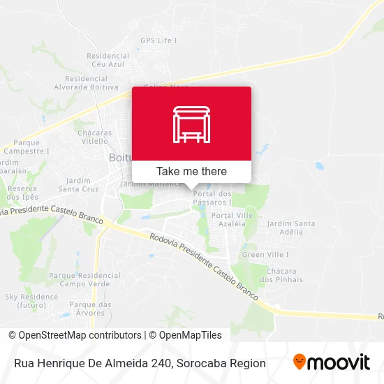 Rua Henrique De Almeida 240 map