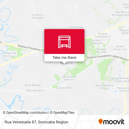 Rua Venezuela 87 map
