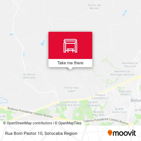 Rua Bom Pastor 10 map