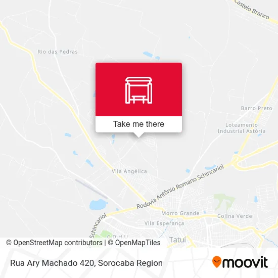 Rua Ary Machado 420 map