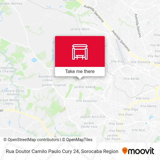 Rua Doutor Camilo Paulo Cury 24 map
