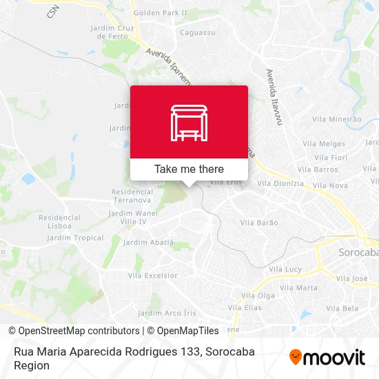 Rua Maria Aparecida Rodrigues 133 map