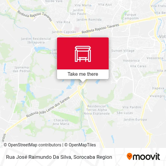 Rua José Raimundo Da Silva map