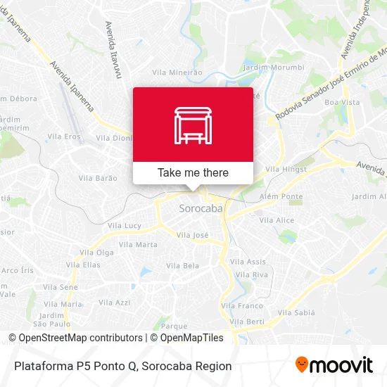 Plataforma P5 Ponto Q map