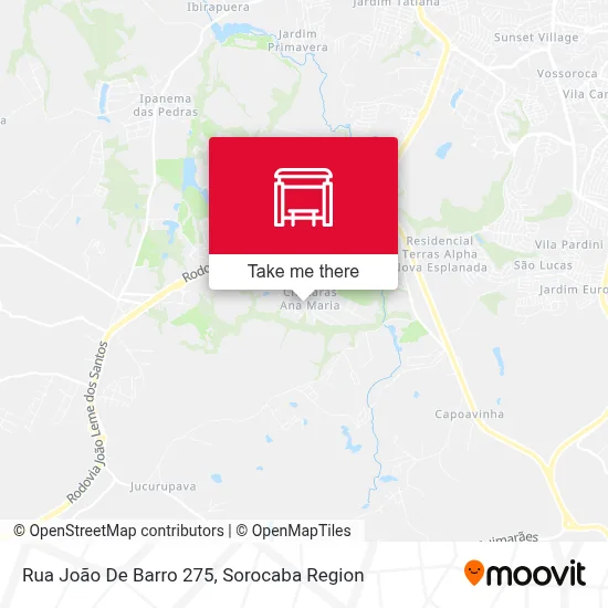 Rua João De Barro 275 map
