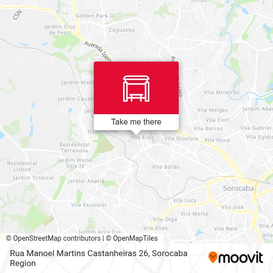 Rua Manoel Martins Castanheiras 26 map
