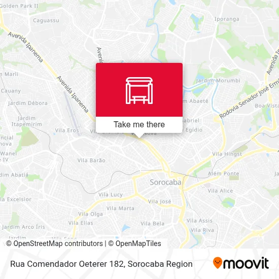Rua Comendador Oeterer 182 map