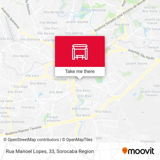 Rua Manoel Lopes, 33 map