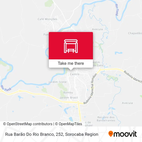 Rua Barão Do Rio Branco, 252 map