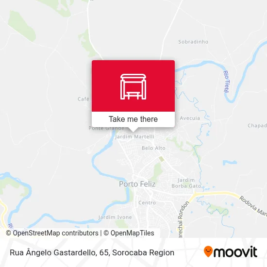 Rua Ângelo Gastardello, 65 map