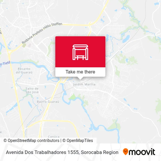 Avenida Dos Trabalhadores 1555 map