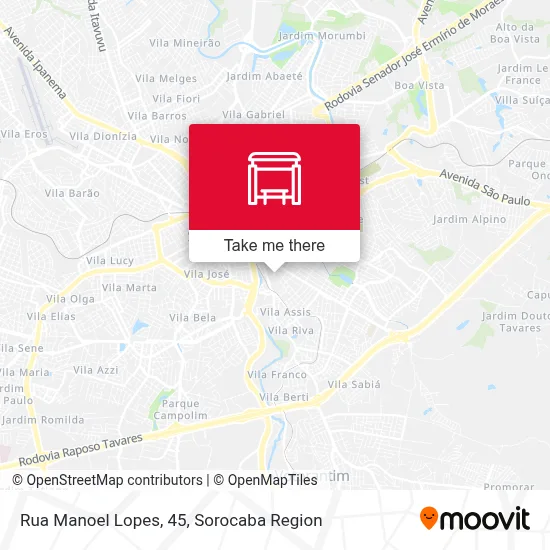 Rua Manoel Lopes, 45 map