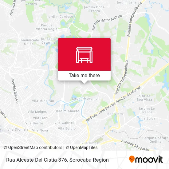 Rua Alceste Del Cistia 376 map