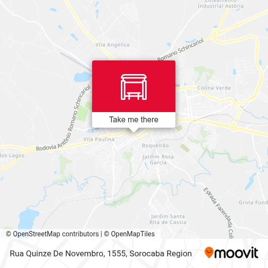 Rua Quinze De Novembro, 1555 map