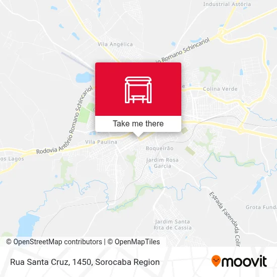 Rua Santa Cruz, 1450 map
