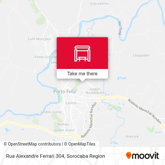 Rua Alexandre Ferrari 304 map