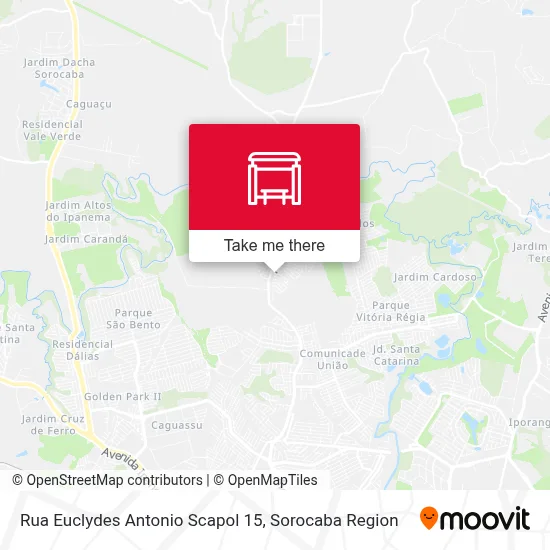 Rua Euclydes Antonio Scapol 15 map