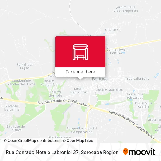 Rua Conrado Notale Labronici 37 map