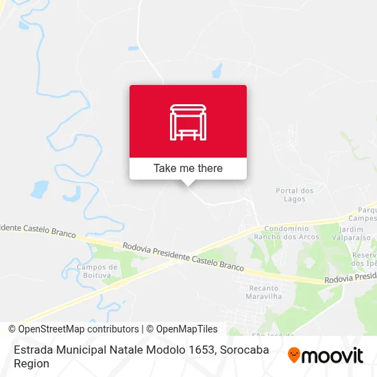 Estrada Municipal Natale Modolo 1653 map