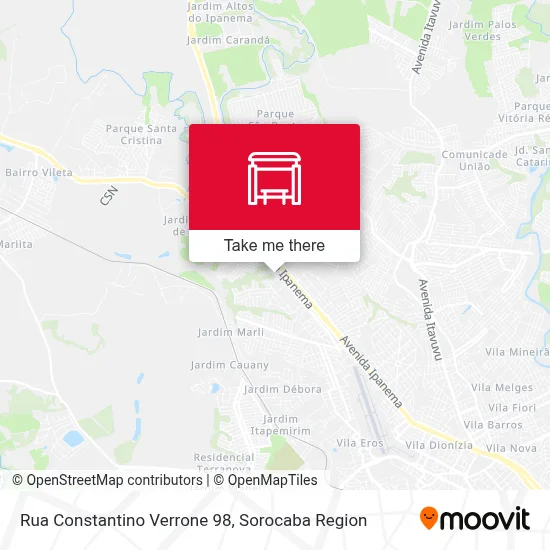 Rua Constantino Verrone 98 map
