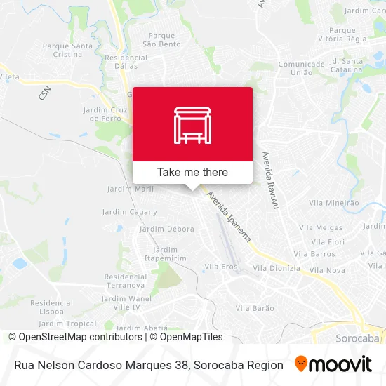 Rua Nelson Cardoso Marques 38 map