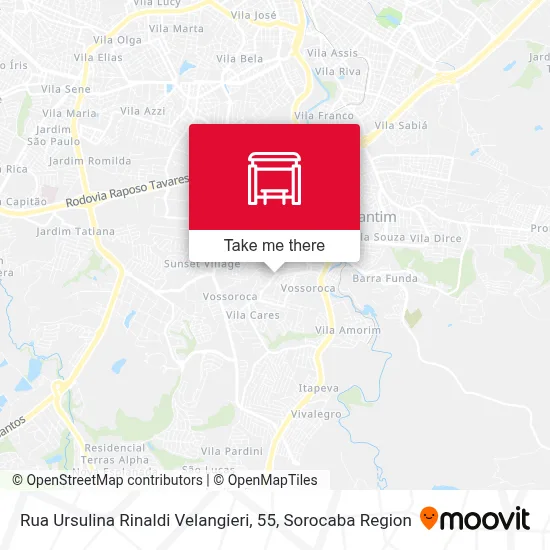 Rua Ursulina Rinaldi Velangieri, 55 map