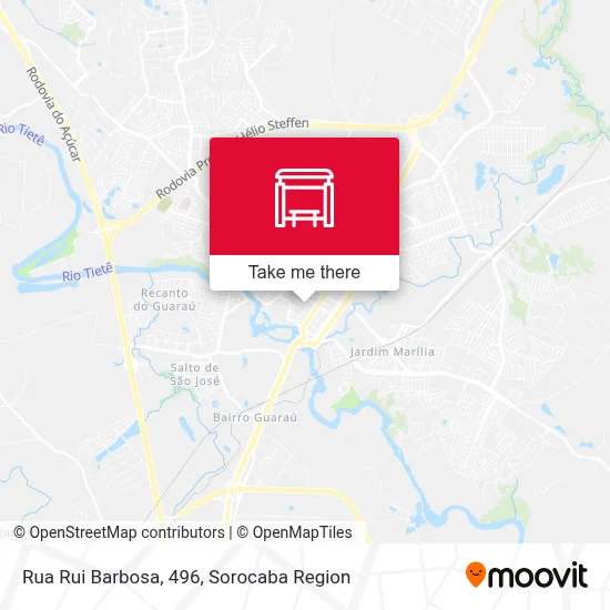 Rua Rui Barbosa, 496 map