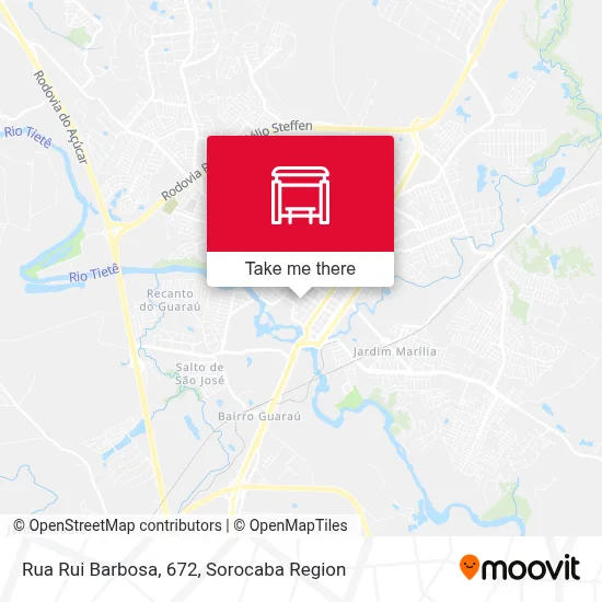 Rua Rui Barbosa, 672 map